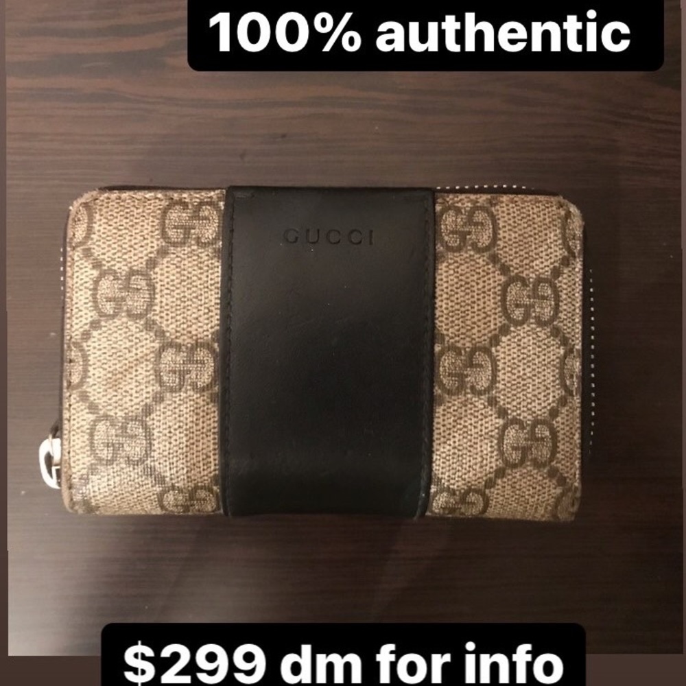 Gucci wallet.